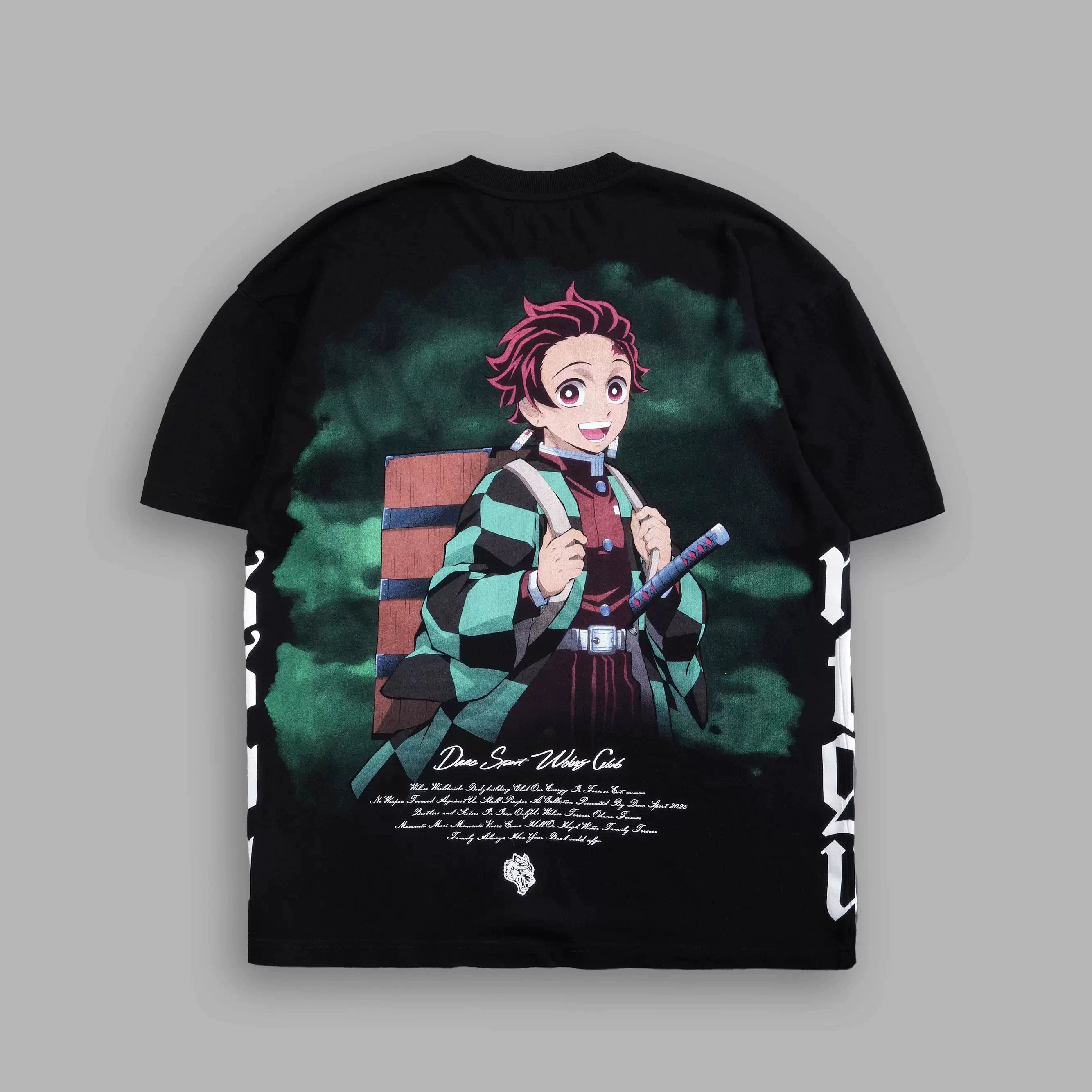 Demon Slayer: Kimetsu no Yaiba X Darcsport Wolf Pack Cotton T-Shirt
