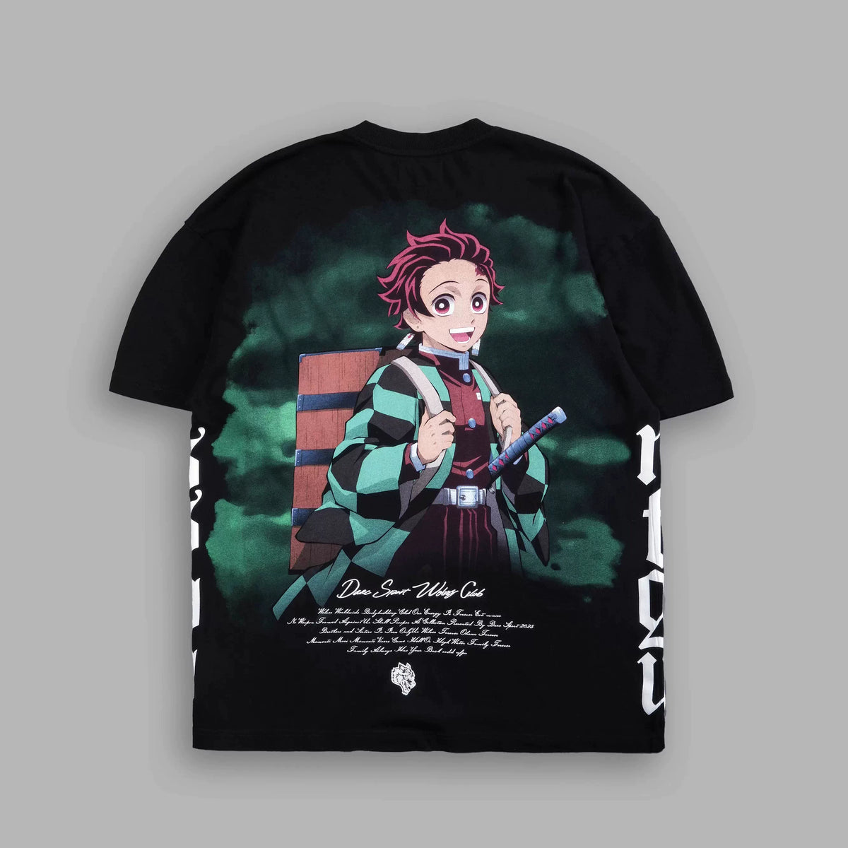 Demon Slayer: Kimetsu no Yaiba X Darcsport Wolf Pack Cotton T-Shirt