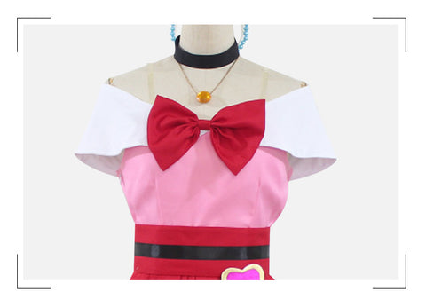 Pokémon XY Serena Cosplay Dress - Anime Accurate Outfit with Hat & Gloves