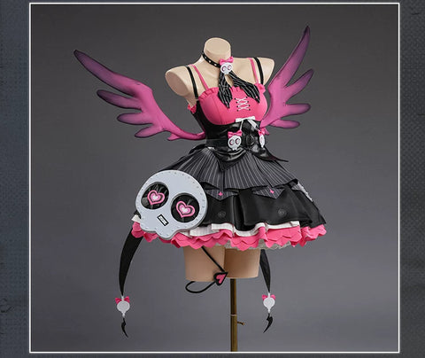 Zenless Zone Zero Arielle Discordant Note Black Version Cosplay Costume