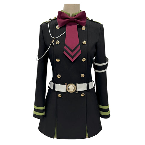 Seraph of the End Hiiragi Shinoa Moon Demon Company Cosplay Costume