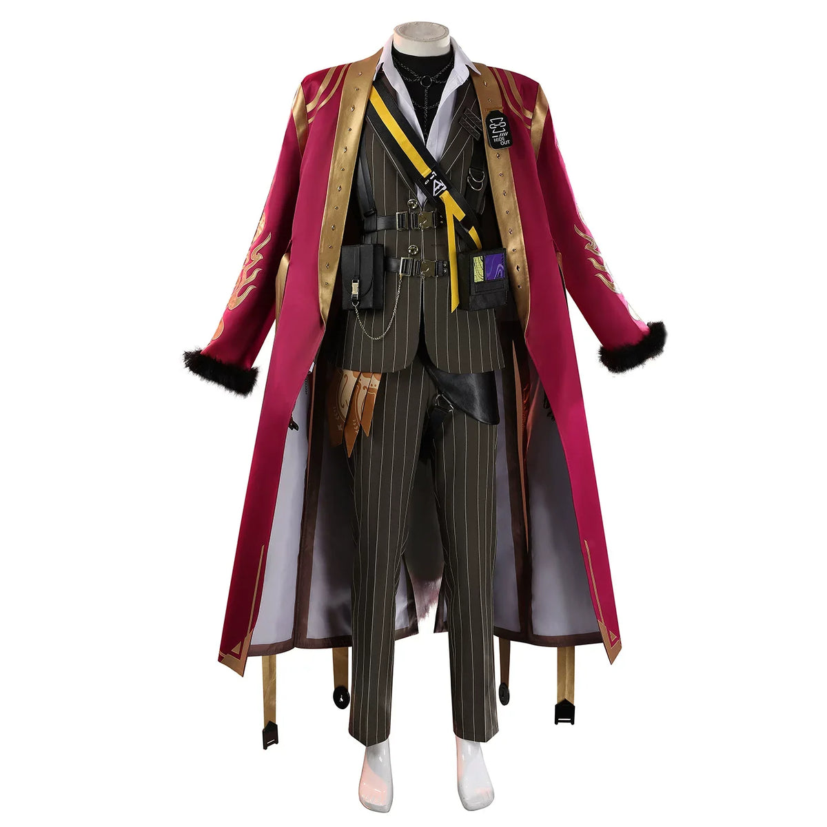 Arknights Belone Cosplay Costume, Male Full Character Outfit