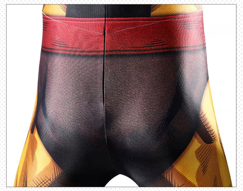 X-Men Wolverine Cosplay Costume, Brown Jumpsuit Tight Bodysuit