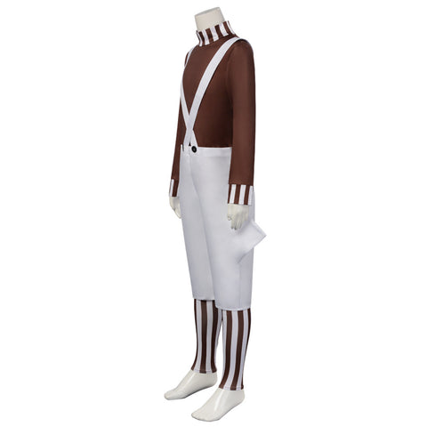 Willy Wonka & the Chocolate Factory Oompa Loompa Cosplay Costume
