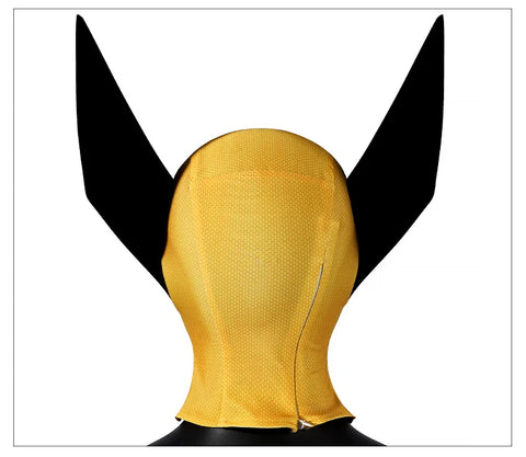 X-Men Wolverine Cosplay Costume, Brown Jumpsuit Tight Bodysuit
