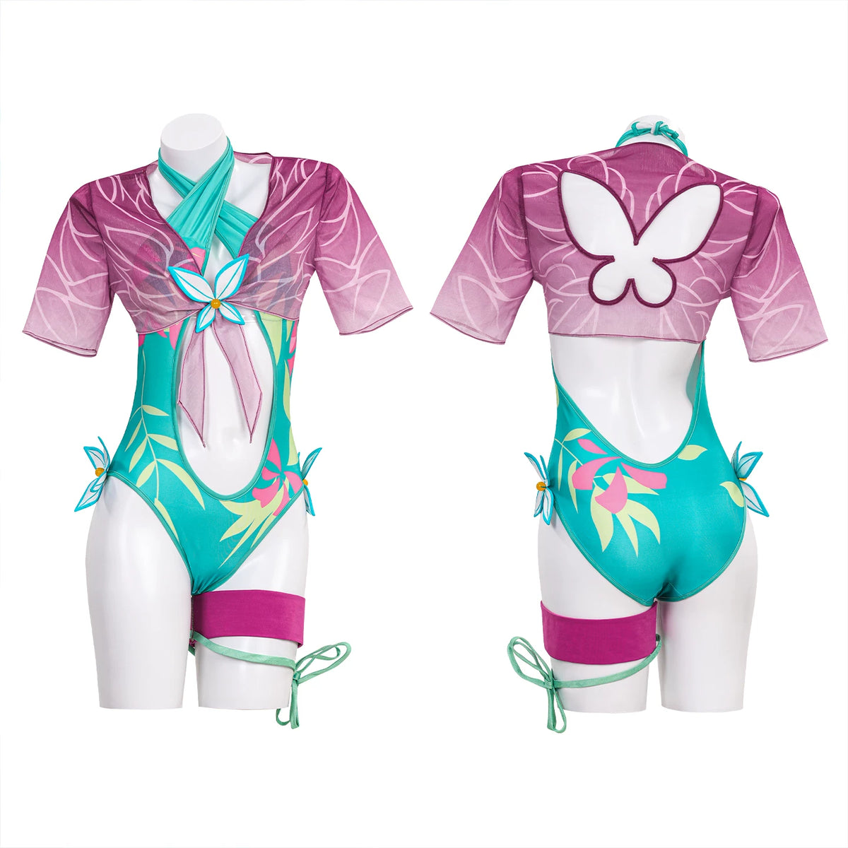 Marvel Rivals Psylocke Swimsuit Cosplay Costume