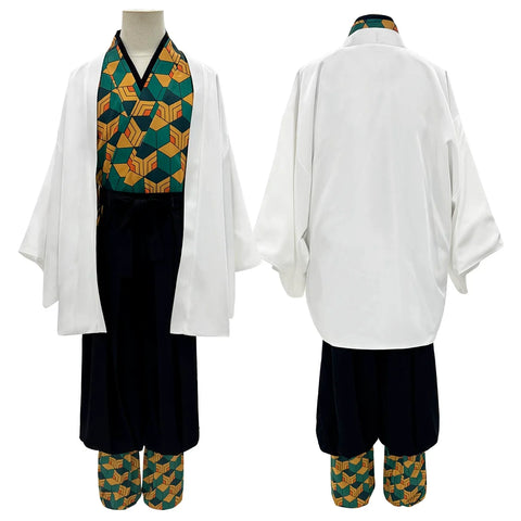 Demon Slayer Sabito Water Hashira Cosplay Costume
