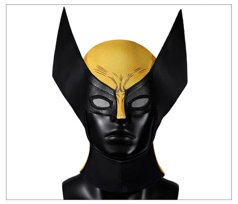 X-Men Wolverine Cosplay Costume, Brown Jumpsuit Tight Bodysuit