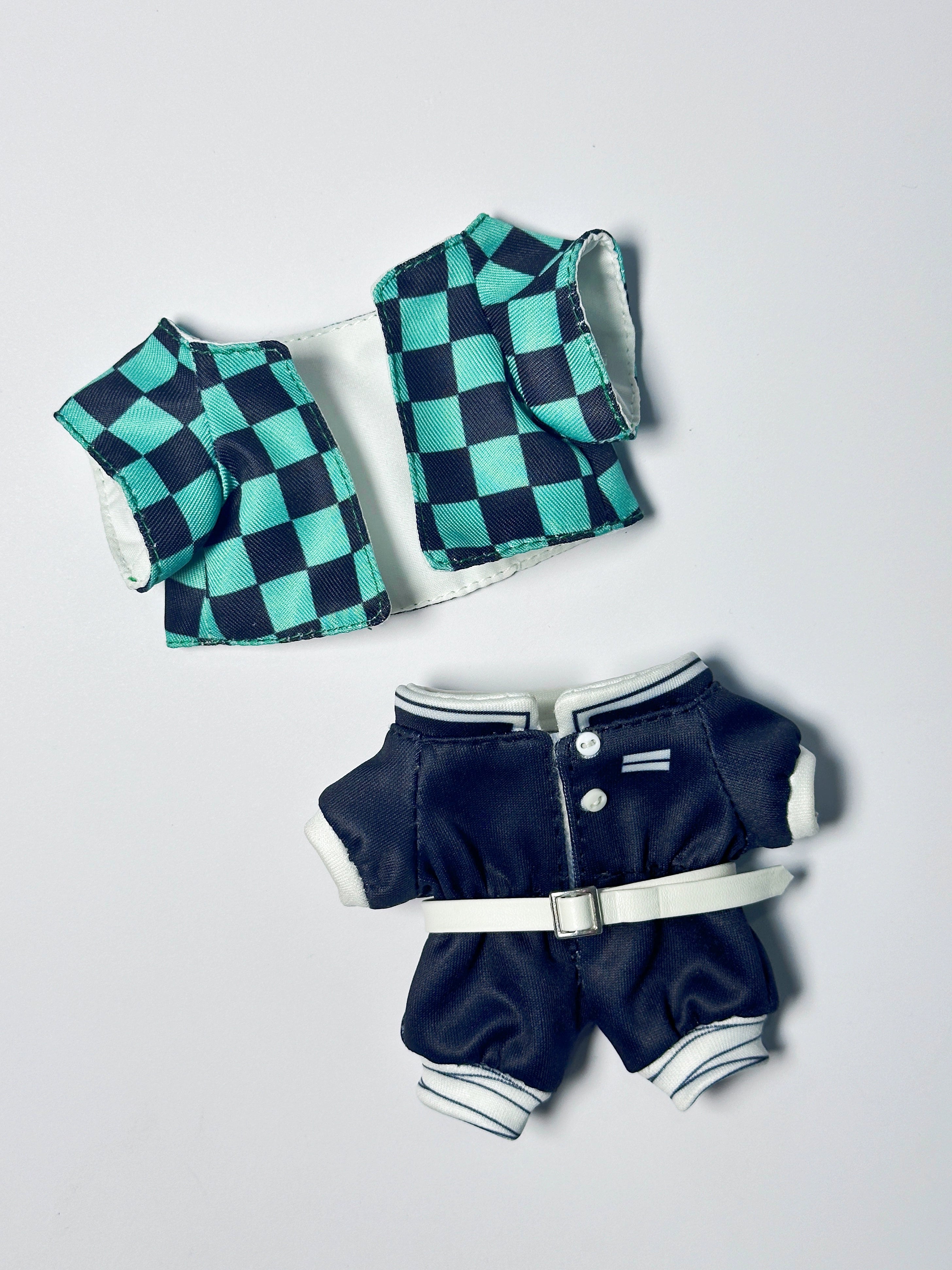 Labubu Doll Outfit: Demon Slayer Nezuko Kimono Set for 1/3 Generation