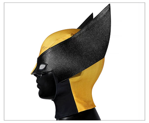 X-Men Wolverine Cosplay Costume, Brown Jumpsuit Tight Bodysuit