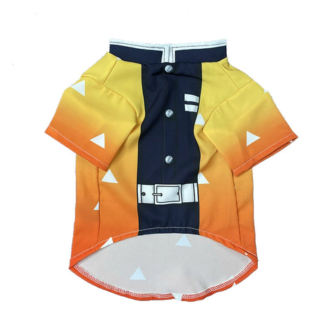 Demon Slayer Butterfly Shinobu Cat Cosplay T-Shirt for Pets
