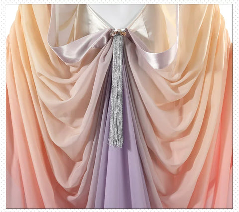 Star Wars Episode II Attack of the Clones Padmé Amidala Cosplay Costume Movie Full Set Outfit
