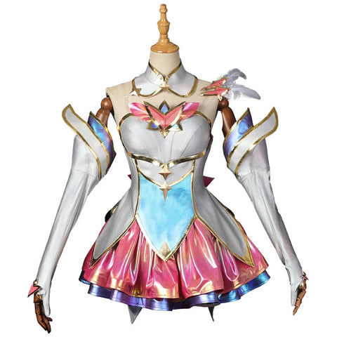 Game LOL Star Guardian Kaisa Cosplay Costume  Sexy Skirt Uniform For Woman Sexy  Halloween Party Suit