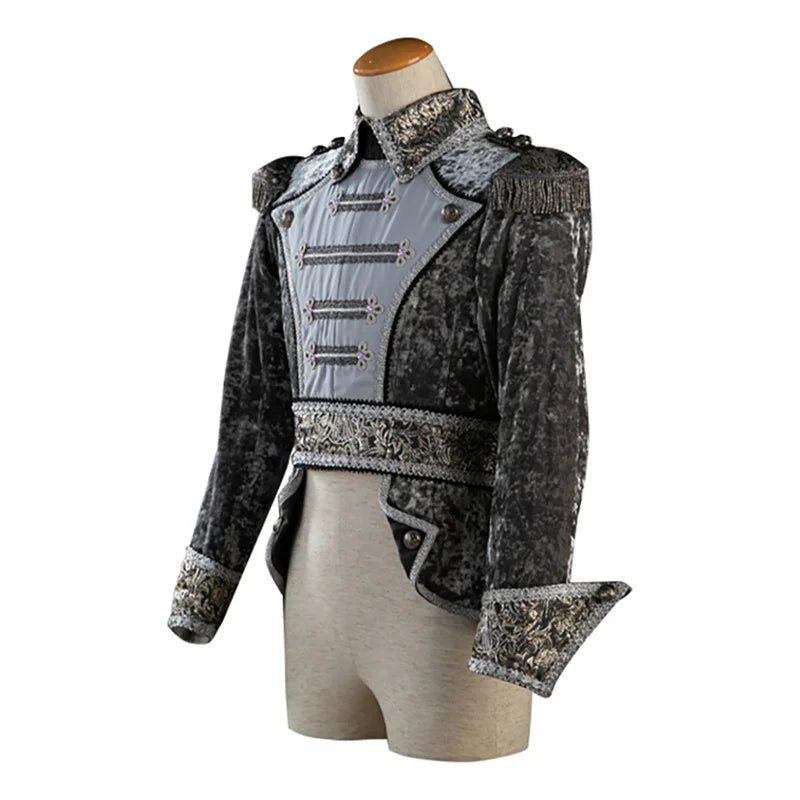 18th Century Regency Military Officer Costume - Victorian Men’s Jacket | Coscosmos Medieval Series