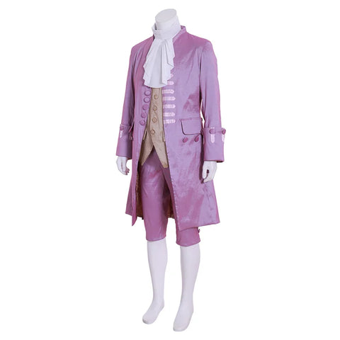 18th Century Colonial Men's Tailcoat Costume - Victorian Rococo Regency Suit | Coscosmos Medieval Series