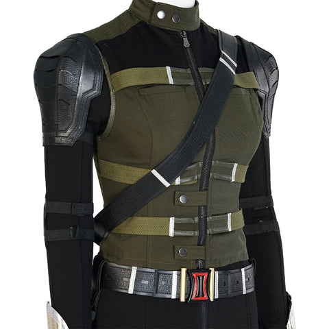 Thunderbolts Yelena Belova Cosplay Costume Full Set with Shoes