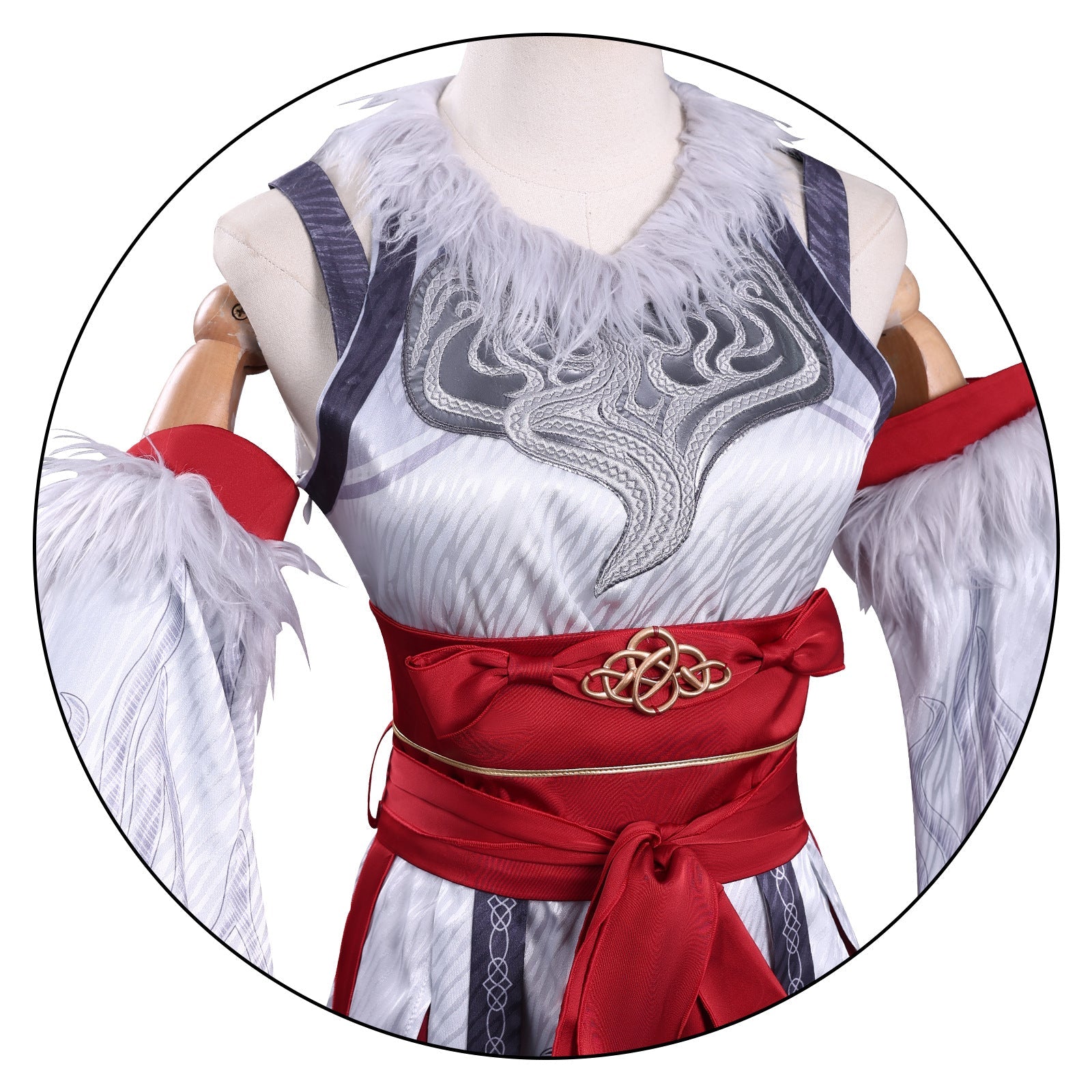 A Record of a Mortal’s Journey to Immortality Silver Moon Cosplay Costume - Coscosmos