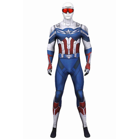 The Falcon and the Winter Soldier Sam Wilson 3D Printed Cosplay Suit – Heroic Sam Wilson Costume for Fans