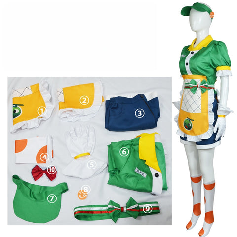 Overwatch Mei Summer Games Skin Cosplay Costume Anniversary - High Quality Game Character Outfit for Cosplay Events