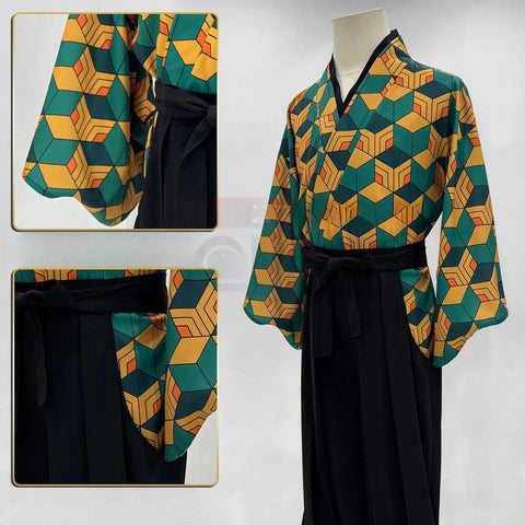 Demon Slayer Sabito Water Hashira Cosplay Costume