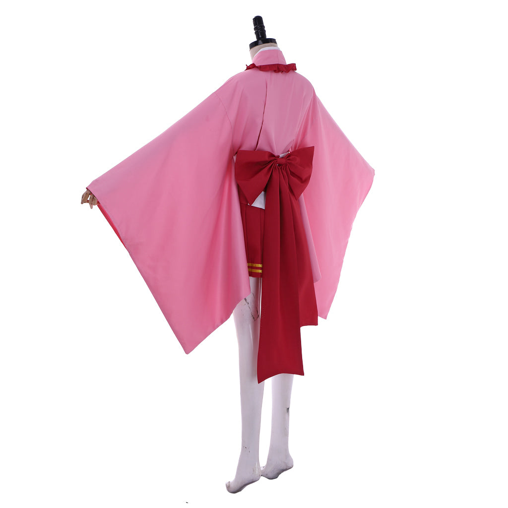 Demon Slayer Kanroji Mitsuri Cosplay Costume - Japanese Kimono Lolita Dress