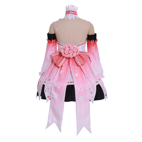 Vocaloid Hatsune Miku Sakura Miku Pink Dress Cosplay Costume