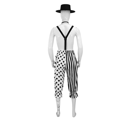 Mime Circus Clown Cosplay Costume