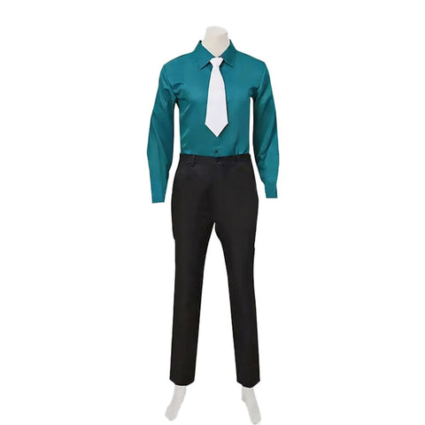 Ace Attorney Godot Cosplay Costume with Mask