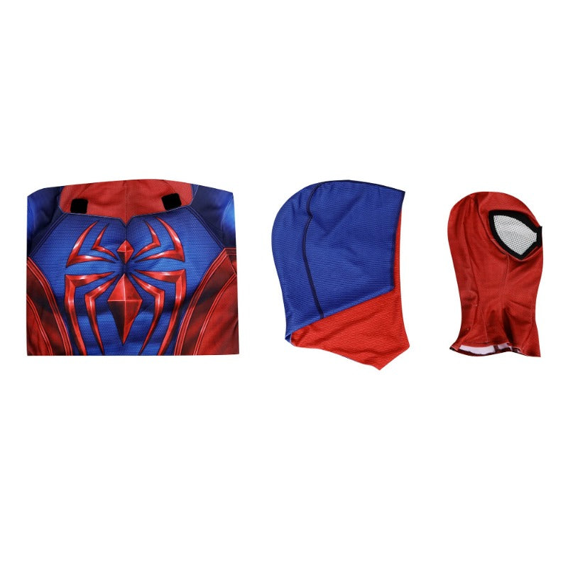 Marvel's Spider-Man 2 Peter Parker Scarlet III Suit Cosplay Bodysuit Jumpsuit