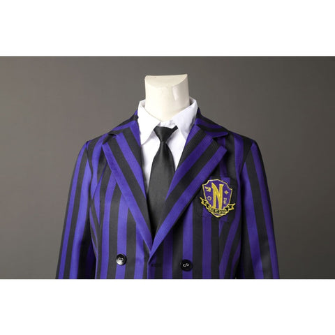 Wednesday Nevermore Academy Uniform Enid Sinclair Cosplay Handmade Costume