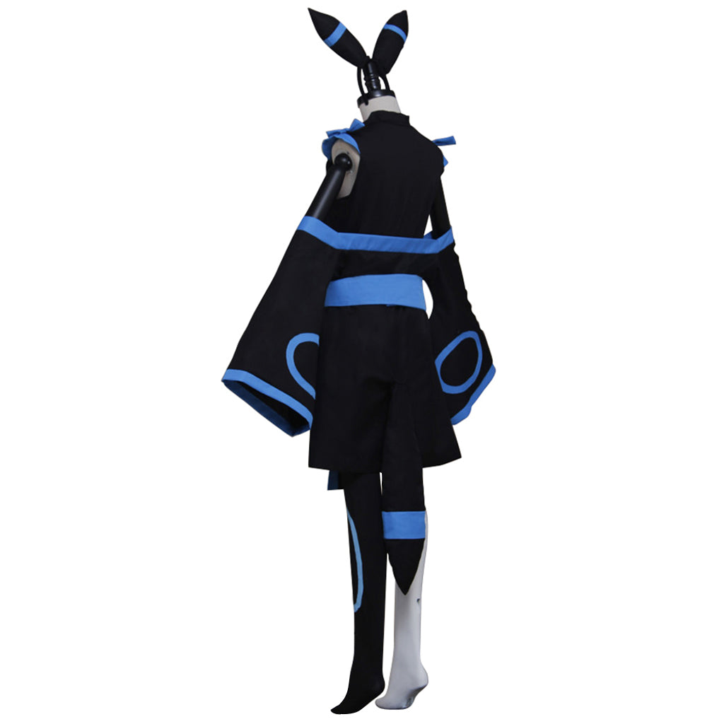 Pokemon Umbreon Human Cosplay Costume Dress