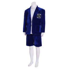 Men’s AC/DC Angus Young Cosplay Costume | School Boy Uniform Blazer Suit