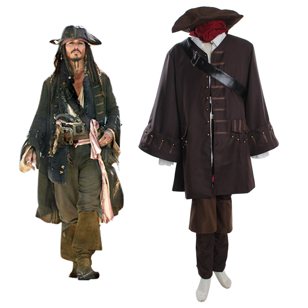 Pirates of the Caribbean Cosplay Costume for Adults