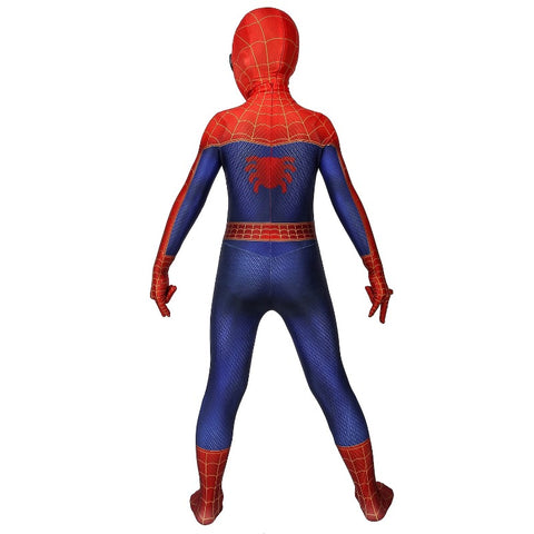 Kids Spider-man Peter Parker Cosplay Costume Halloween Kids Cosplay Suit