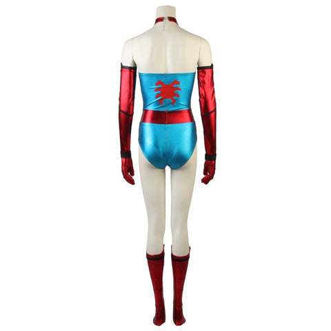 Spider-Man Girl's Dressing Cosplay Costume for Halloween & Roleplay