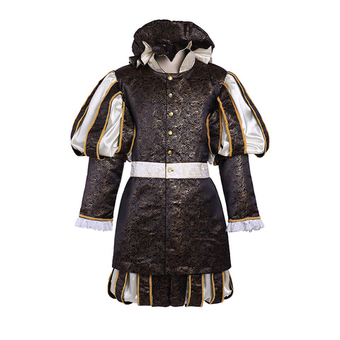 Royal Tudor King Medieval Costume - Renaissance Prince Suit for Stage & Reenactment | Coscomos