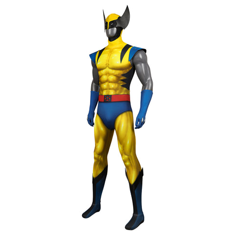 Wolverine X-Men Cosplay Costume - Bodysuit, Mask & Claws for Superhero Fans