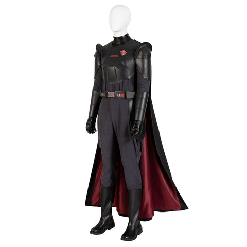 Obi Wan Kenobi Grand Inquisitor Cosplay Costume Star Wars Black Cloak Suit