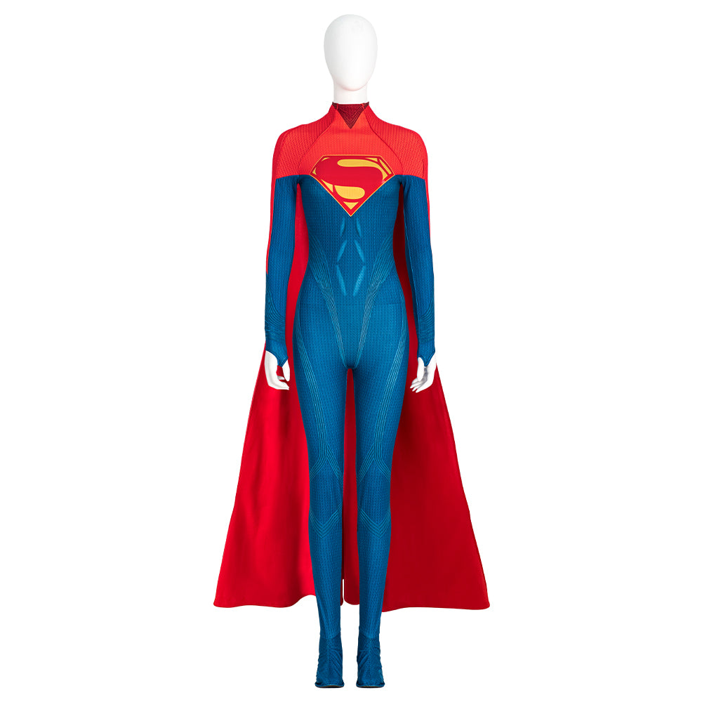 Supergirl Costume The Flash Cosplay Suit Handcrafted