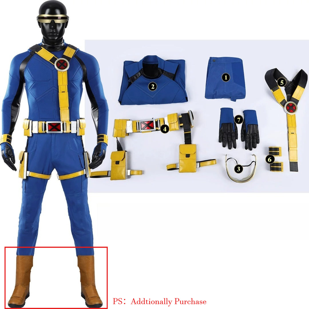 Avengers: Doomsday Cyclops Cosplay Costume