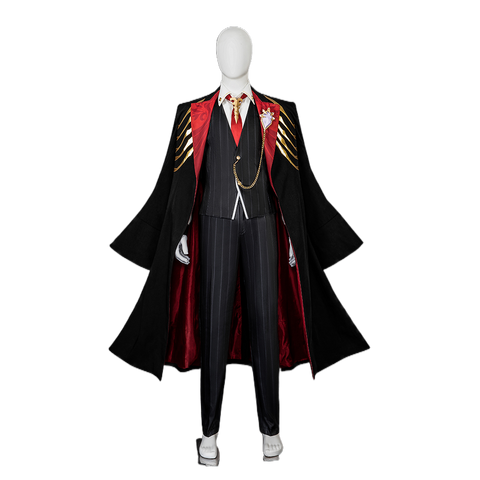 Disfraz de Duke Inferno Ifrit Costume, Honkai Star Rail Game Cosplay Outfit with Crown