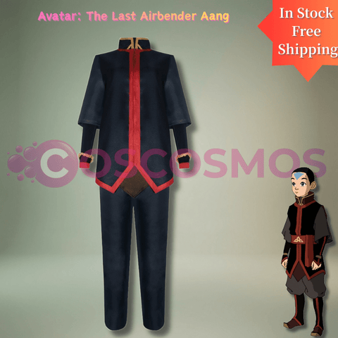 Aang Cosplay Costume Full Set from Avatar: The Last Airbender - Coscosmos