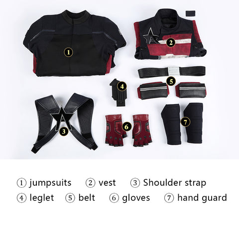 Thunderbolts U.S. Agent Cosplay Costume