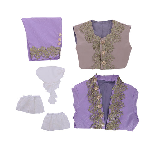 Purple 18th Century Rococo Men's Costume - Marie Antoinette Inspired | Coscomos Medieval Series