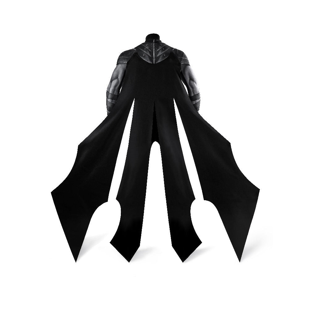Absolute Batman Black 3D Print Cosplay Full Bodysuit - Complete Tight - Fitting Costume Set - Coscosmos
