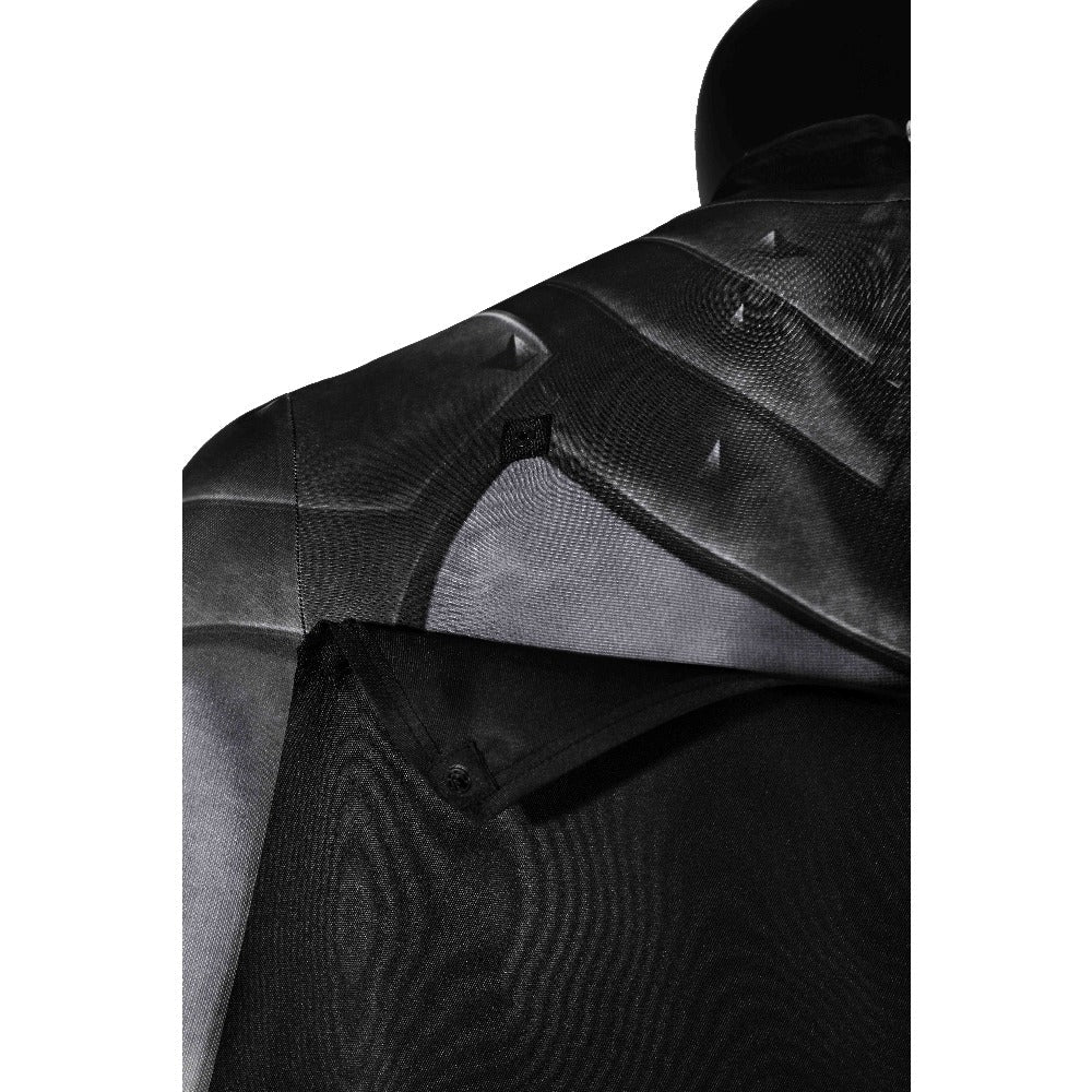 Absolute Batman Black 3D Print Cosplay Full Bodysuit - Complete Tight - Fitting Costume Set - Coscosmos