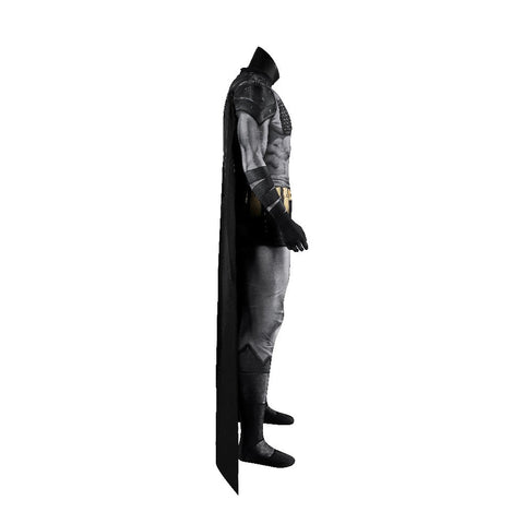 Absolute Batman Black 3D Print Cosplay Full Bodysuit - Complete Tight - Fitting Costume Set - Coscosmos