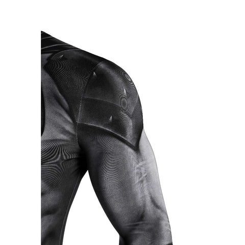Absolute Batman Black 3D Print Cosplay Full Bodysuit - Complete Tight - Fitting Costume Set - Coscosmos