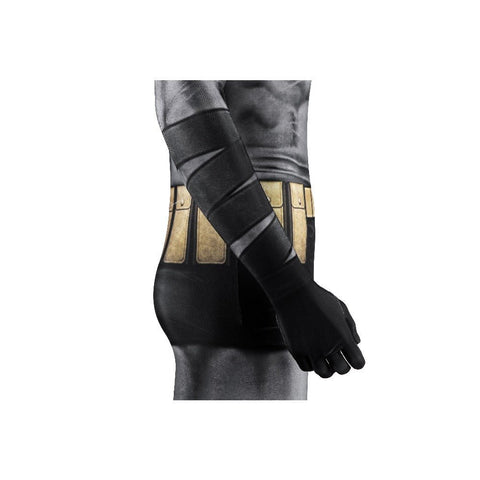 Absolute Batman Black 3D Print Cosplay Full Bodysuit - Complete Tight - Fitting Costume Set - Coscosmos
