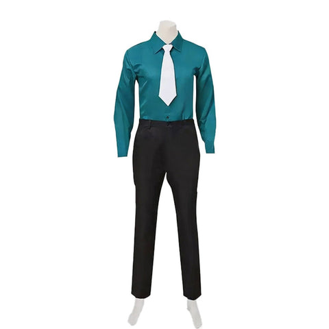 Ace Attorney Godot Cosplay Costume with Mask - Coscosmos